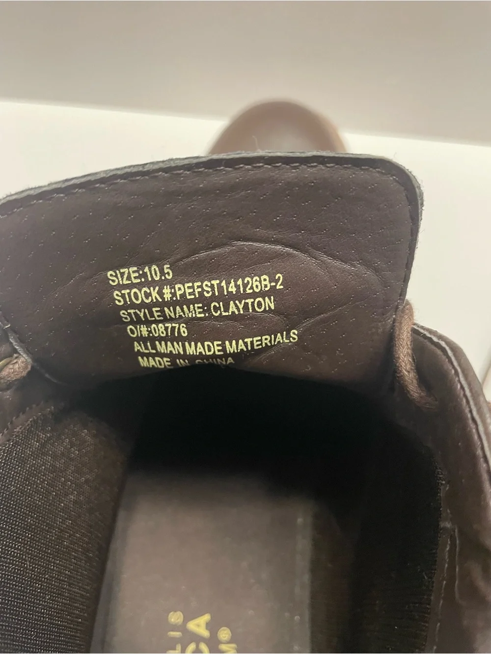 Perry Ellis Dark Brown Clayton Chukka Boots